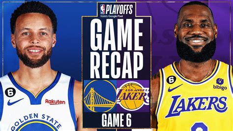 Recap: Lakers advance to conference finals with .